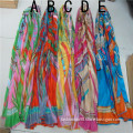 Wholesale famous painting digital print silk scarf with high quality
